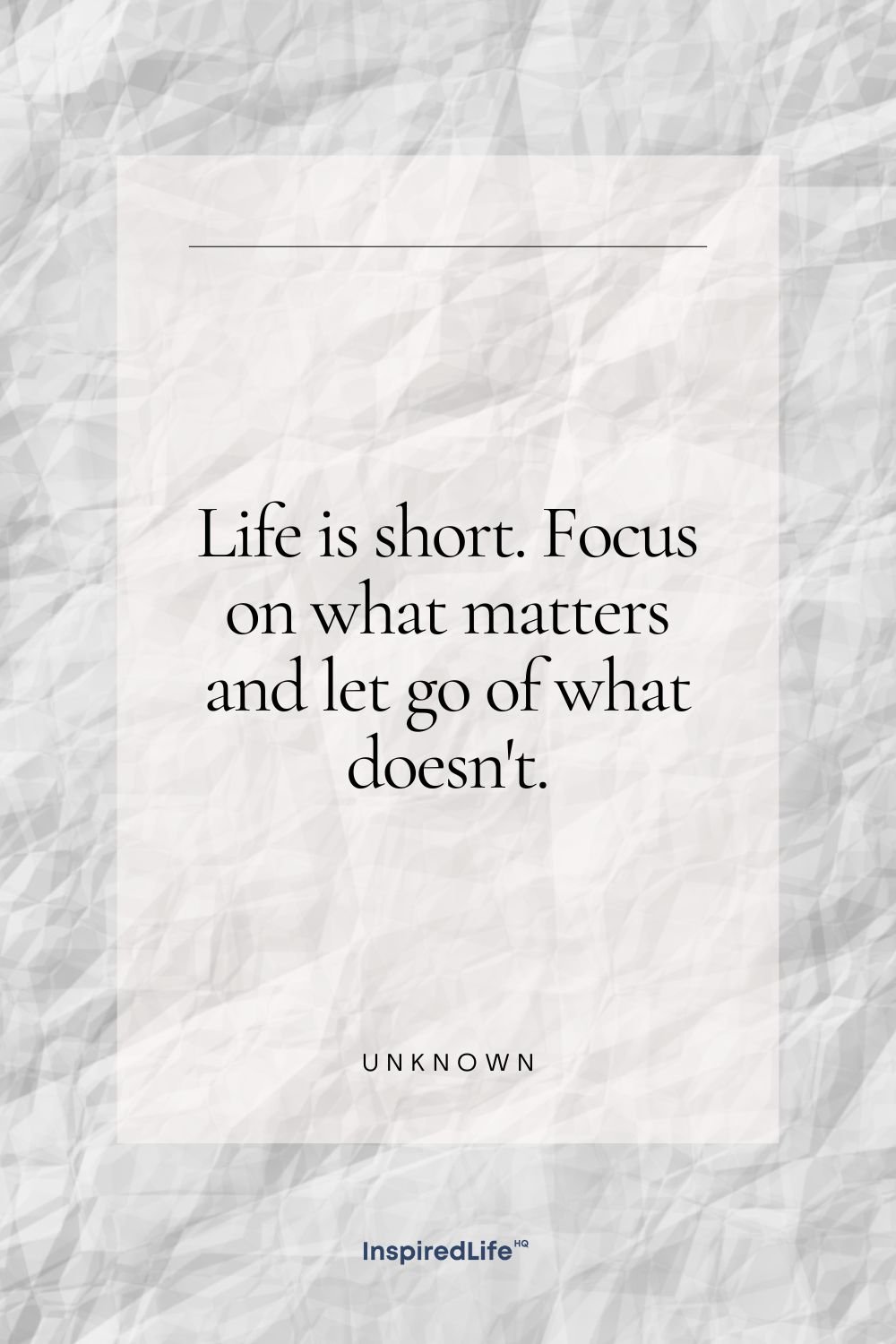 deep quotes about life